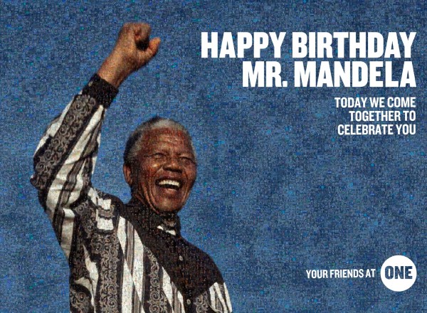 Happy Birthday, Nelson Mandela